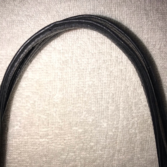 Black Coach Tote - Picture 4 of 7